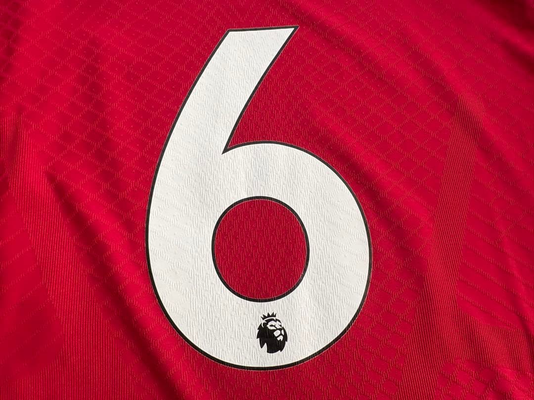 正規品】リバプール チアゴ選手6番 オーセンティック2022-23HOME