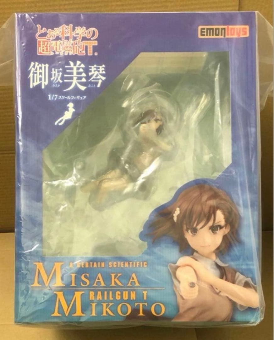 新品未開封 とある科学の超電磁砲T 御坂美琴 フィギュア EMONTOYS