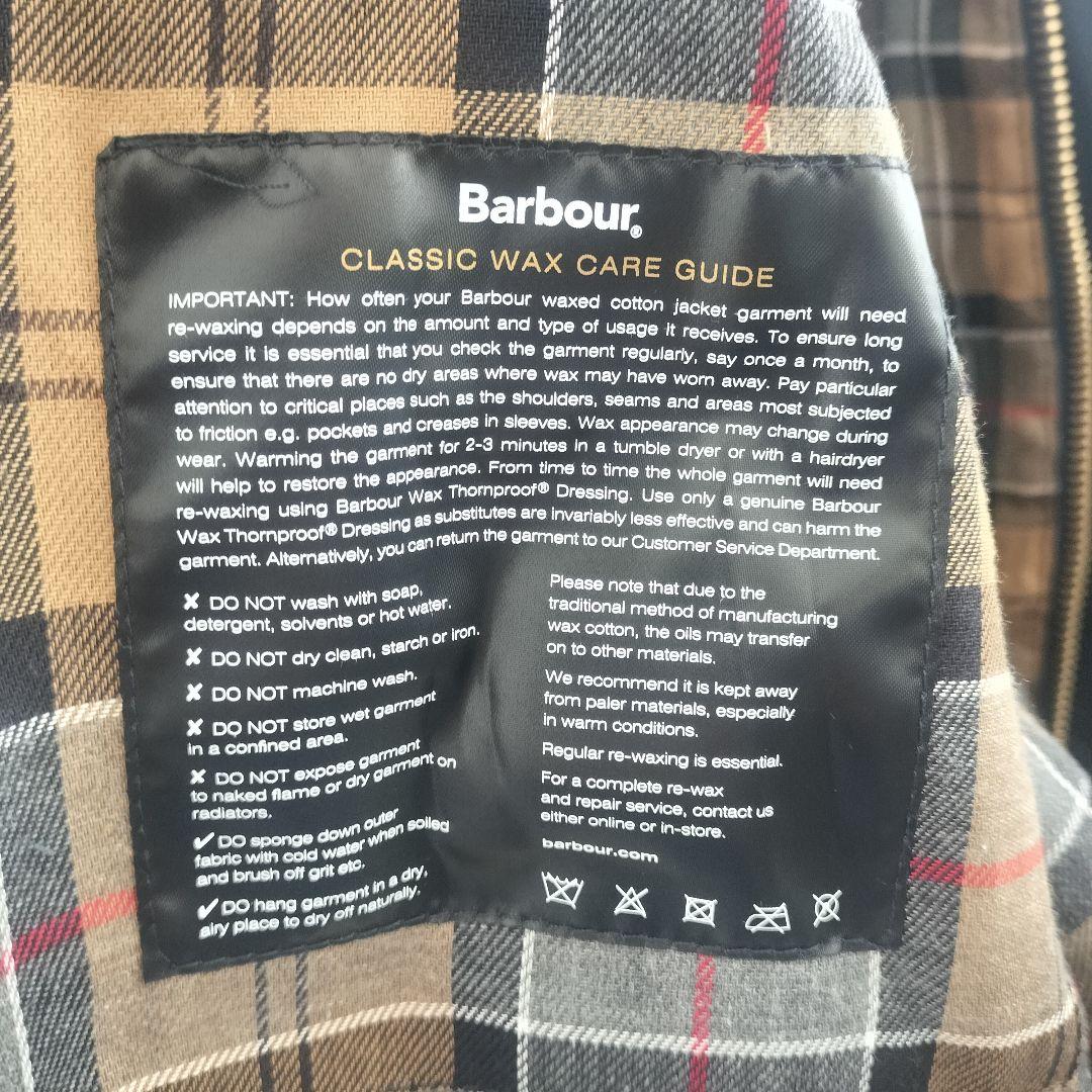 新品未使用】 Barbour Border ボーダー ネイビー 36 タグ付き - メルカリ