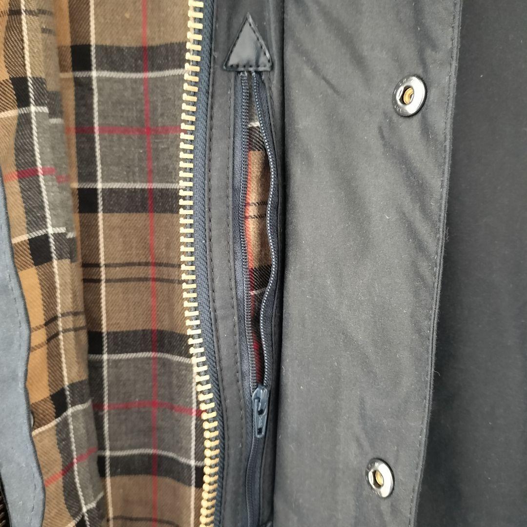 新品未使用】 Barbour Border ボーダー ネイビー 36 タグ付き - メルカリ