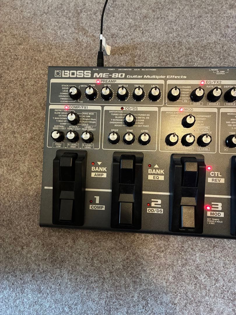 「美品」BOSS ME-80 マルチエフェクター