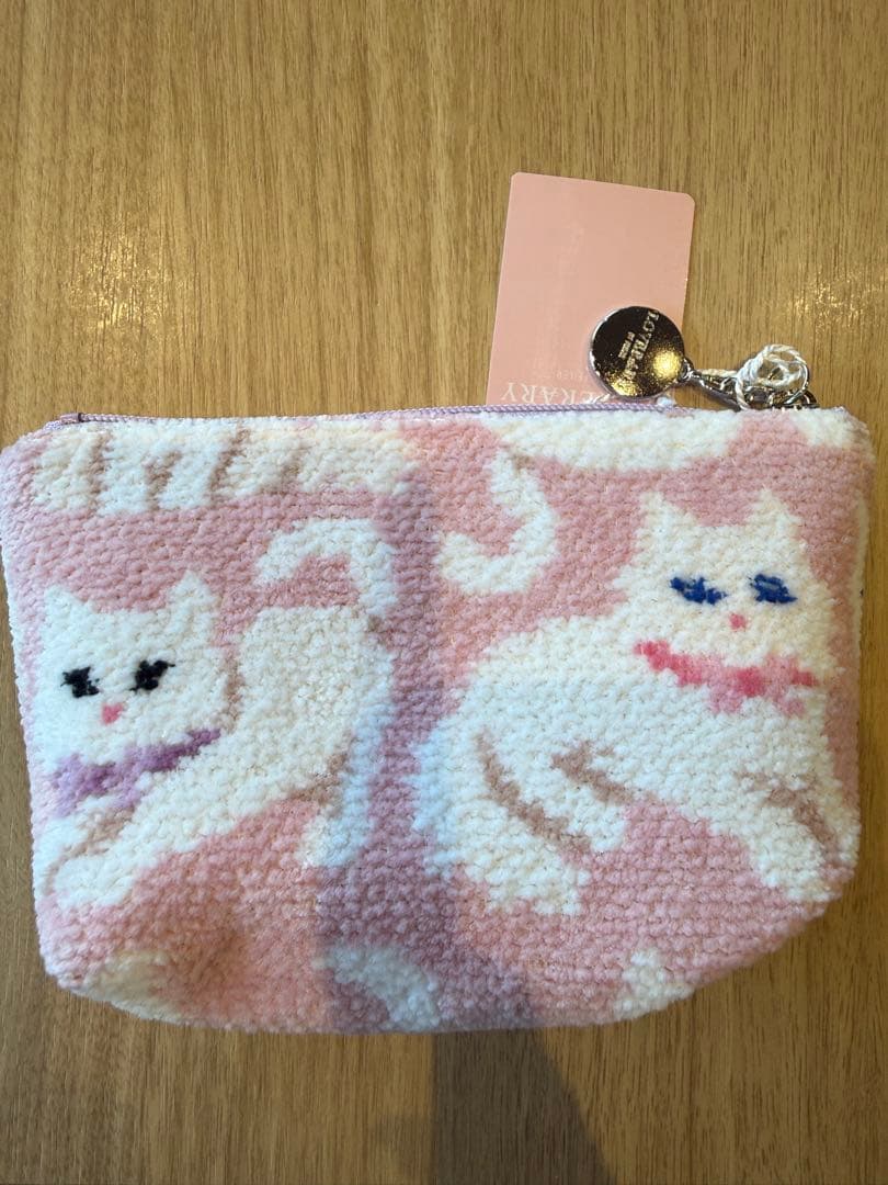 フェイラー モフモフネコチャン 舟型ポーチS - メルカリ
