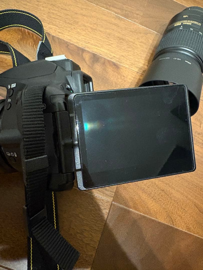 美品】Nikon D5500 ダブルズームキット + 単焦点レンズ + ケース