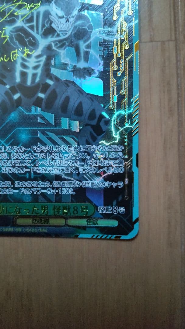 ヴァイスシュヴァルツ　怪獣8号　怪獣になった男　sec