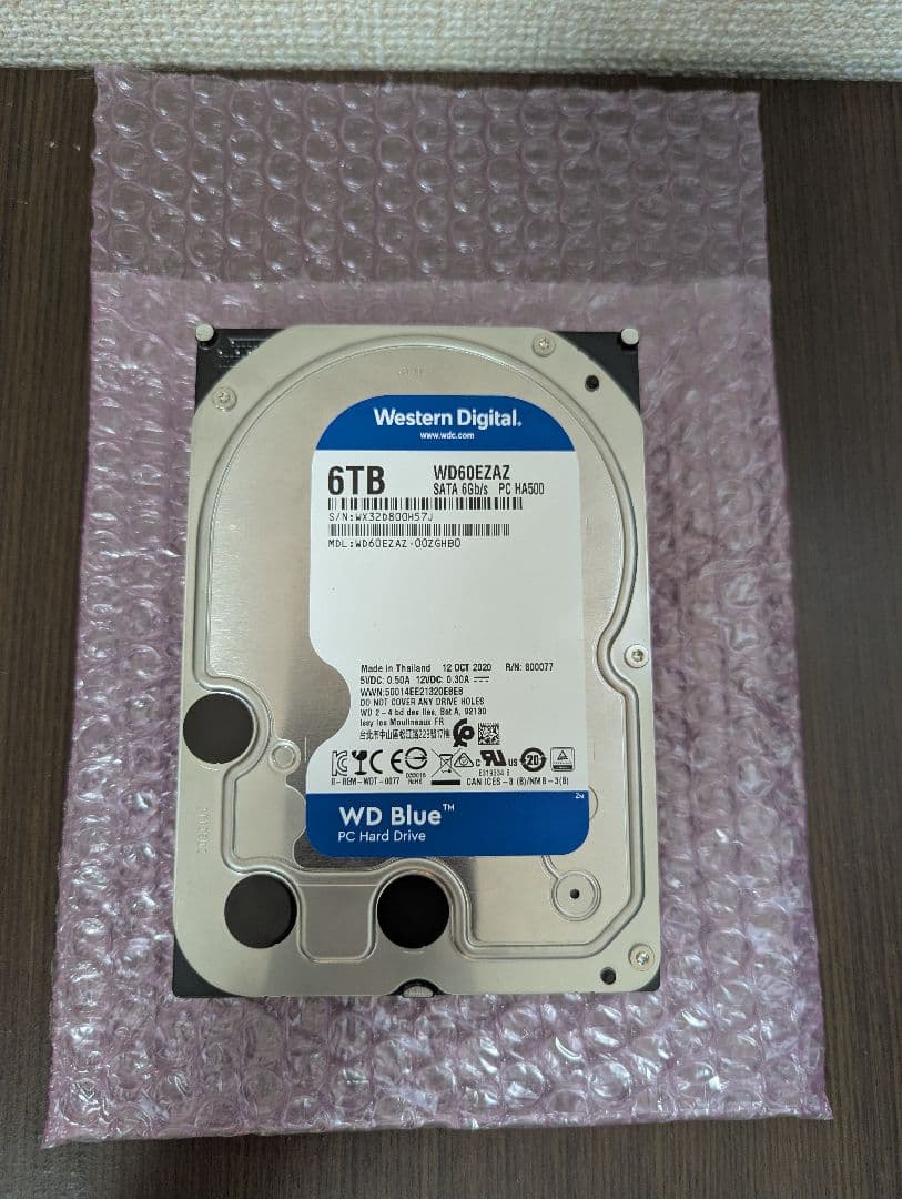 Western Digital WD Blue 6TB HDD - メルカリ