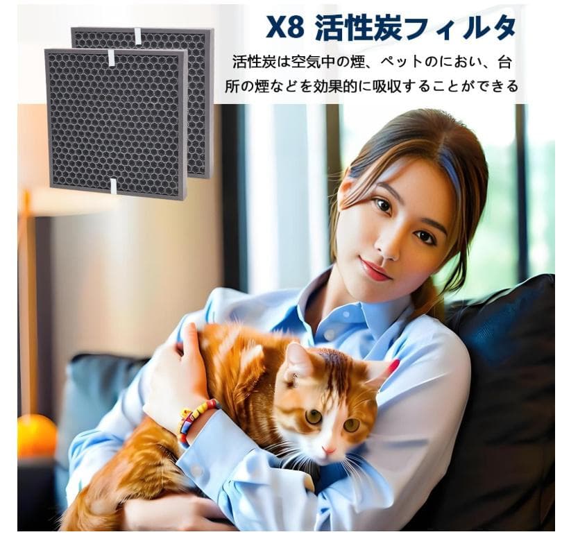 新品 Airdog X8 X8D Pro 互換フィルター 2枚セット 空気清浄機 - メルカリ