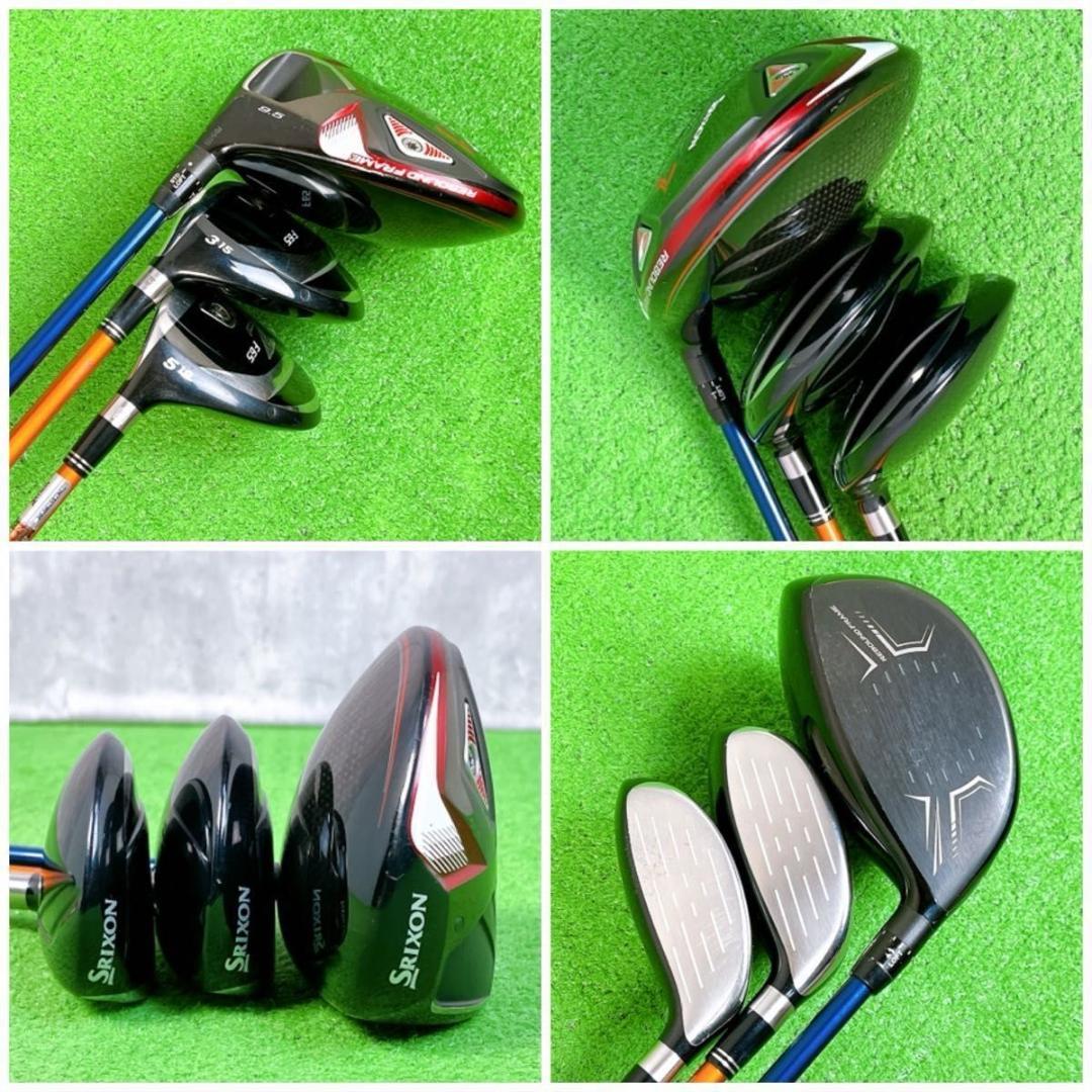 貴重レフティ メンズ スリクソン ZX7 ゴルフクラブセット 左打ち12本