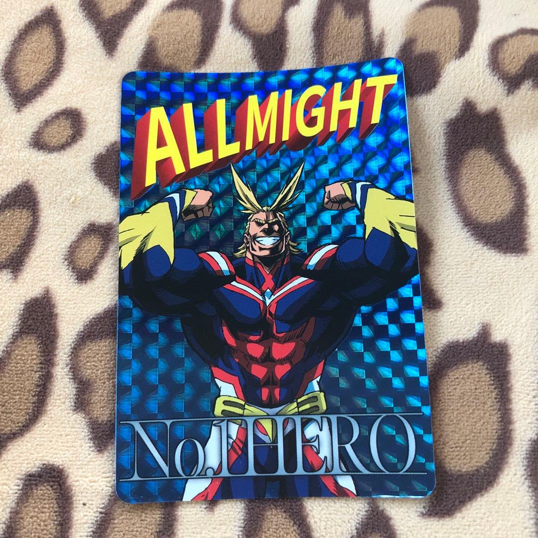 激レア レア ヒーローズチップス2 ヒーローチップス オールマイト