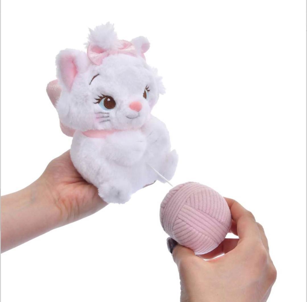 マリー おしゃれキャット ぬいぐるみキーホルダー・キーチェーン 毛糸