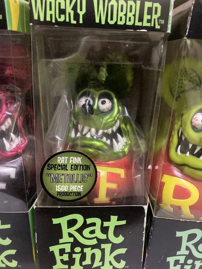 【当時物】ラットフィンク　WAVKY WOBBLER ボビングヘッド　限定