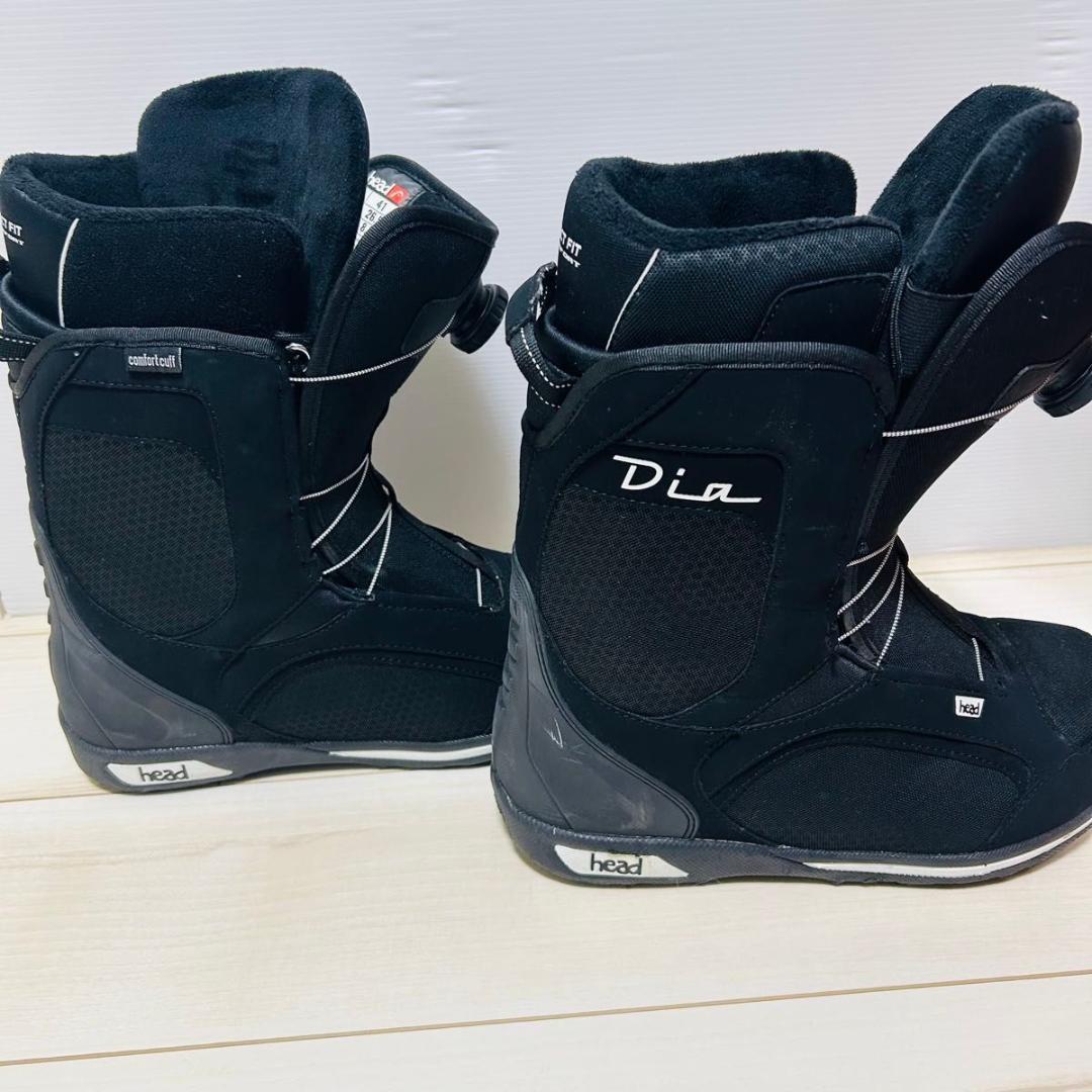スノーボードブーツ BOA HEAD DIA 黒 ヘッド 26.5cm 美品
