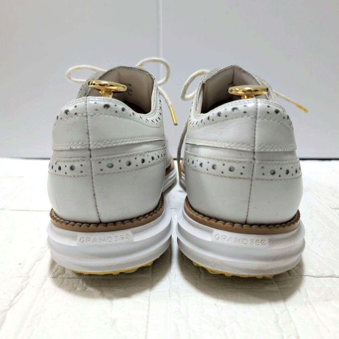 コールハーン ゴルフシューズ レザー ホワイト 27.0cm