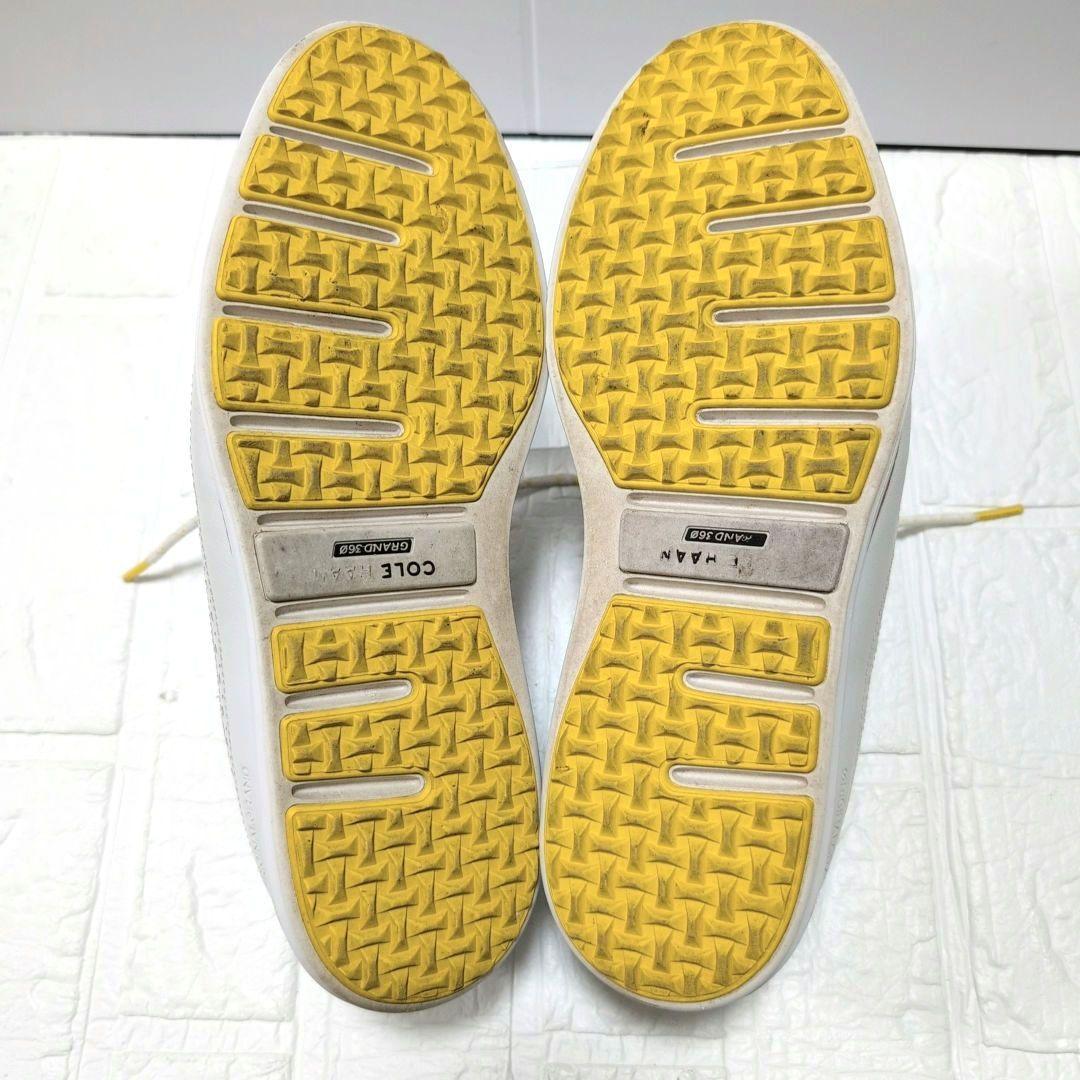 コールハーン ゴルフシューズ レザー ホワイト 27.0cm