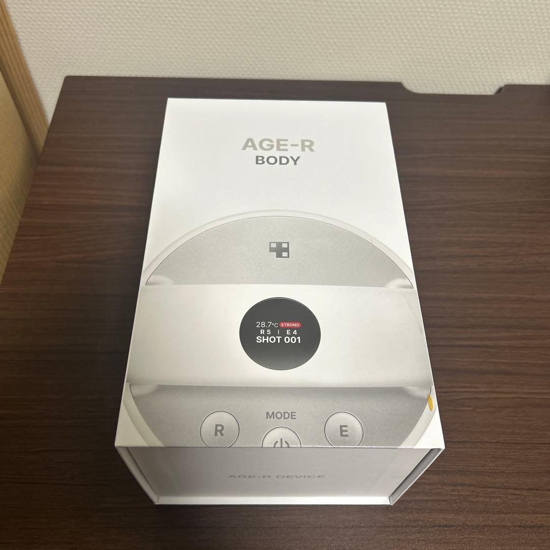 【新品未開封】AGE-R BODY 美顔器 楽天市場】【公式正品】AGE-R ボディショット（ メディキューブ