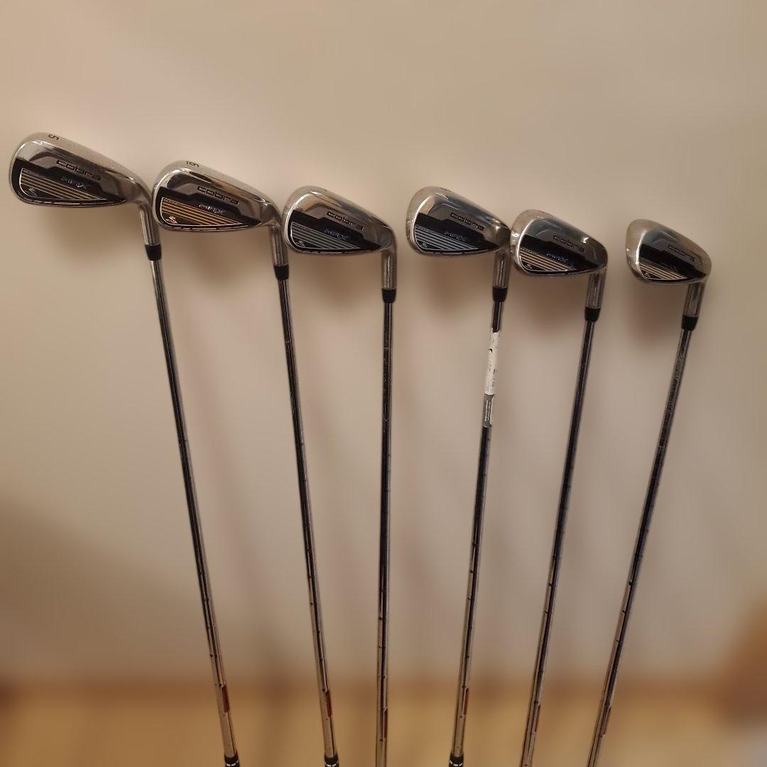 Cobra King Max メンズアイアンセット 6本 Amazon.co.jp: コブラ（Cobra） アイアンセット6本 king フォージド