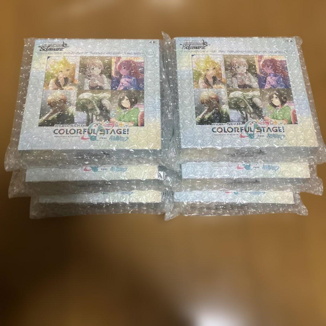 ヴァイスシュヴァルツ COLORFUL STAGE! feat初音ミク　6BOX Amazon.co.jp: ヴァイスシュヴァルツ ブースターパック プロジェクト