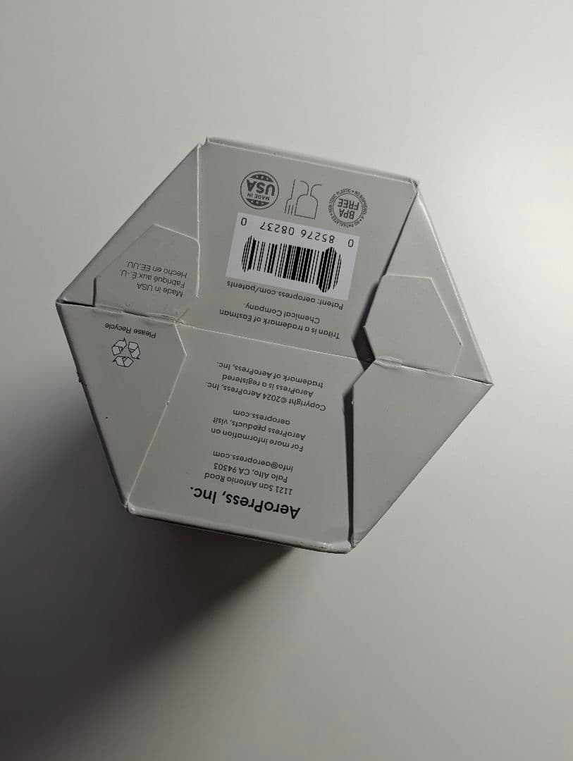 AeroPress エアロプレス ピンク ステンレスフィルター付き - メルカリ