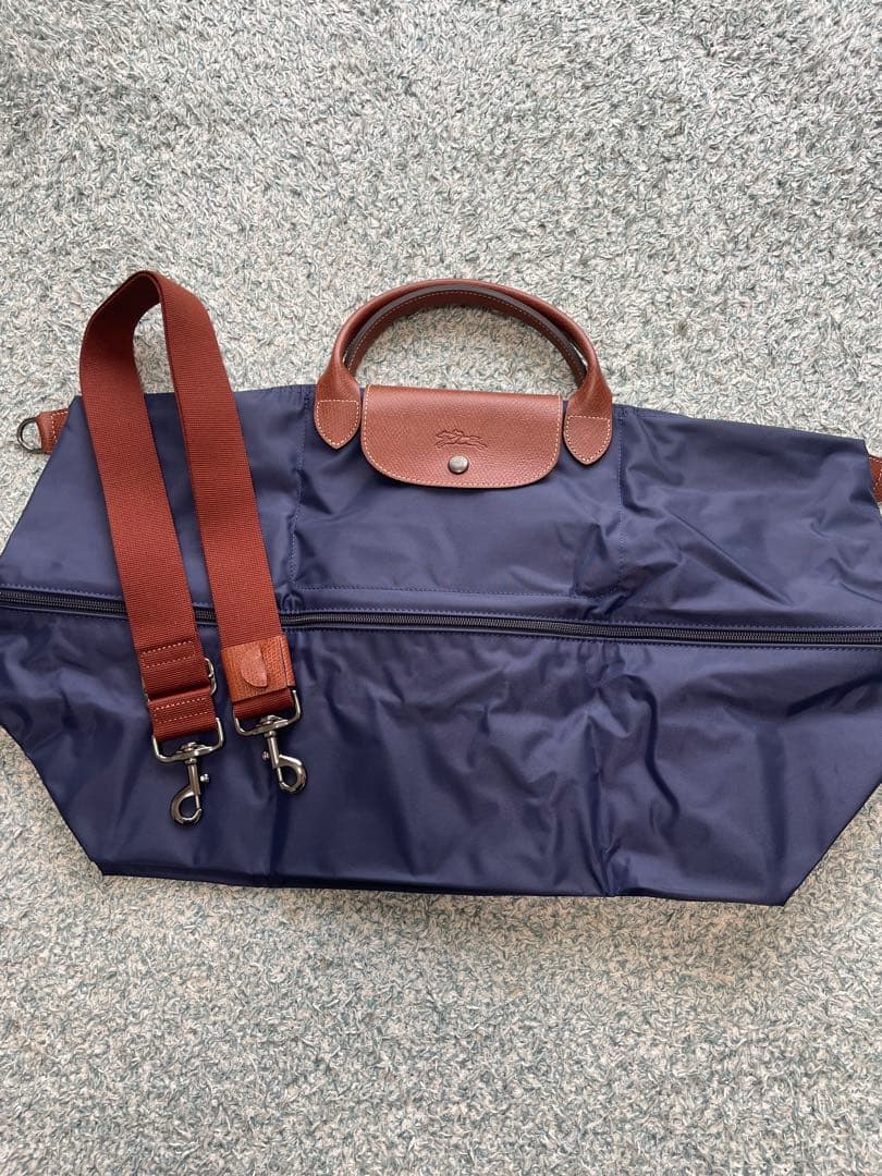 新品！ロンシャンボストンバック/トラベルバックネイビー 楽天市場】ロンシャン ボストンバッグ LONGCHAMP ル プリアージュ