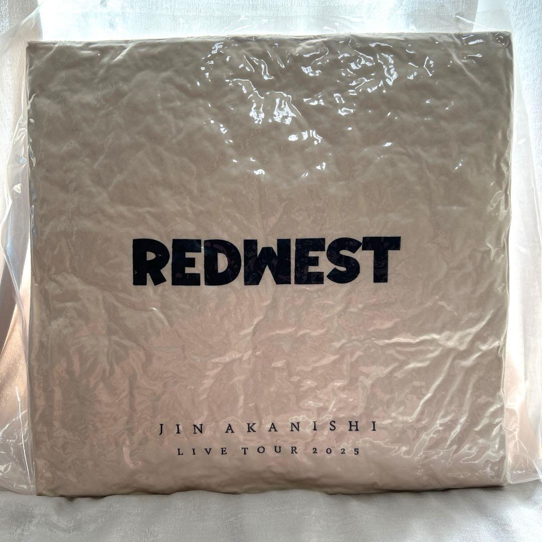 赤西仁　REDWEST アプグレ特典　マフラー　クッション