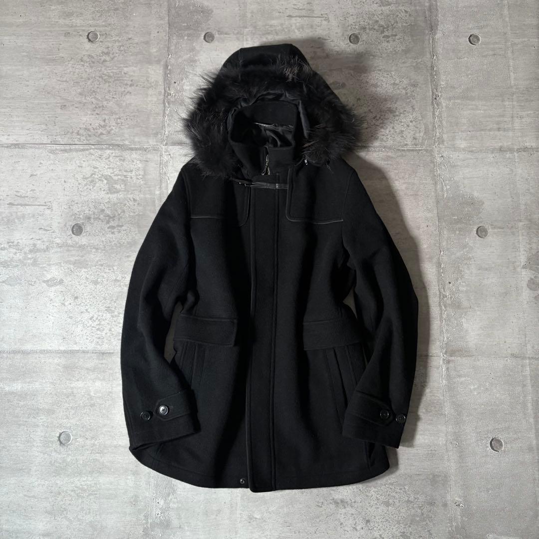00s archive far coat cashmere buckle y2k - メルカリ