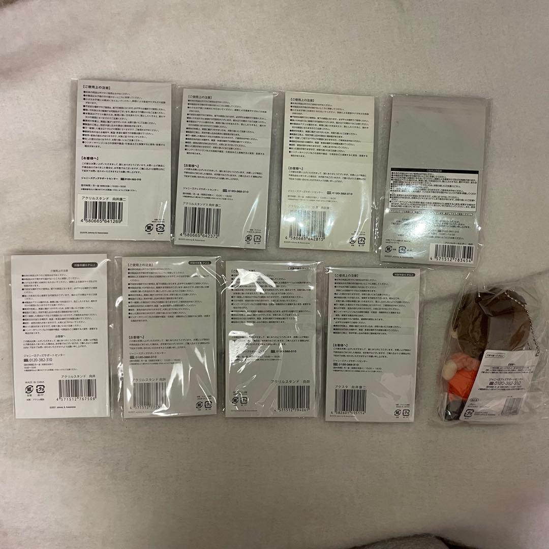 向井康二 アクリルスタンド チルぬい セット