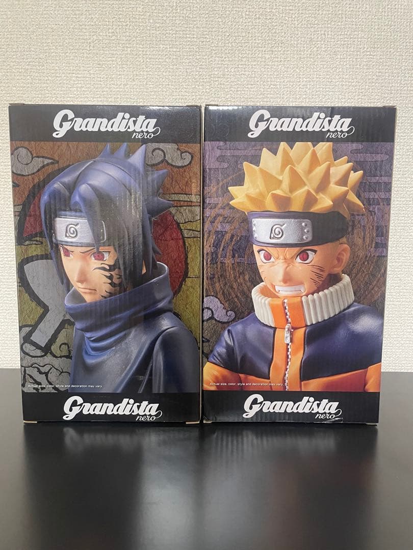 Grandista nero NARUTO ナルト・サスケ フィギュアセット