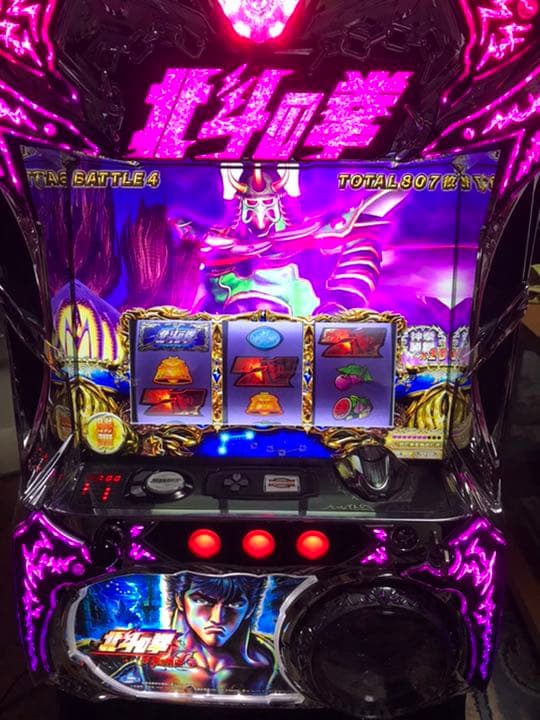 パチスロ実機 北斗の拳 修羅の国 ケンシロウパネル