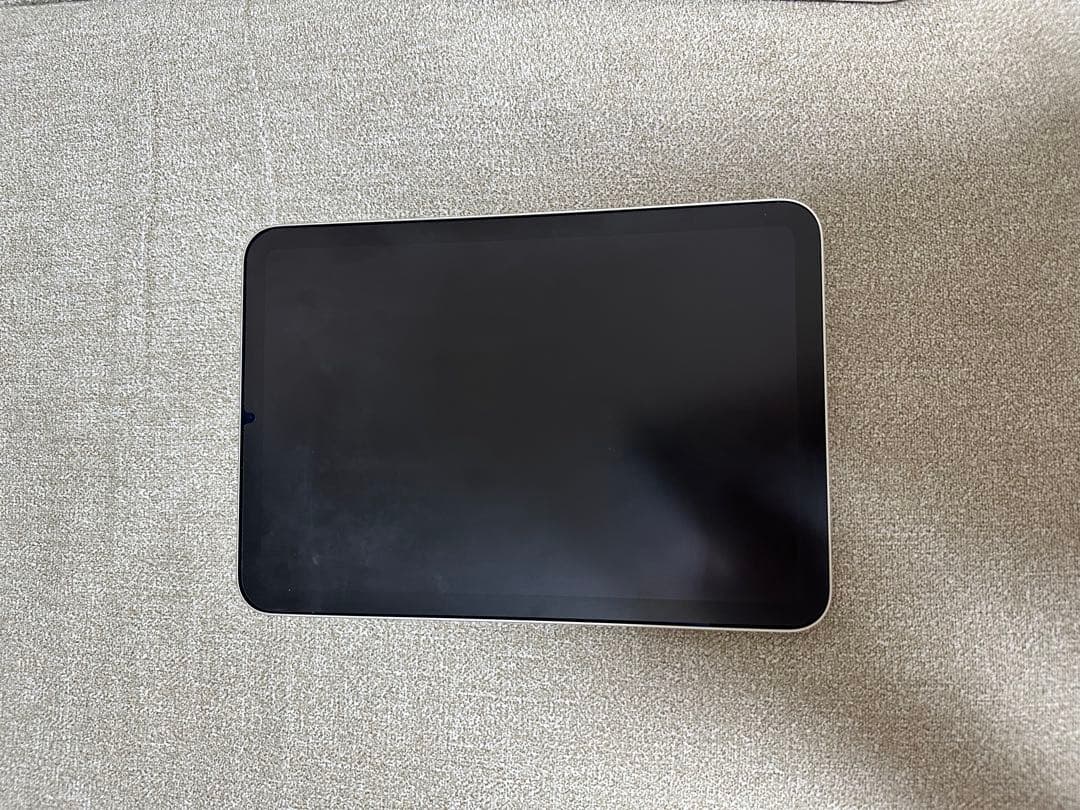 Apple iPadmini 第6世代 シルバー Apple iPad mini 6th Gen. 64GB, Wi-Fi+ Cellular 5G- Cracked Screen