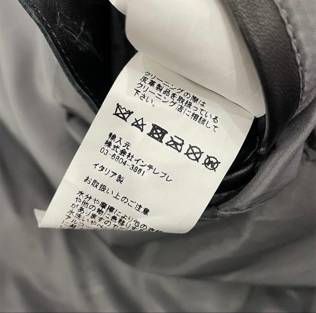 新品同様 エンメティEMMETI GIRO MERINOS ムートン 黒 48 - メルカリ