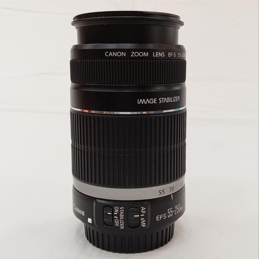 中古 美品 Canon EF-S55-250mm f/4-5.6 IS キャノン