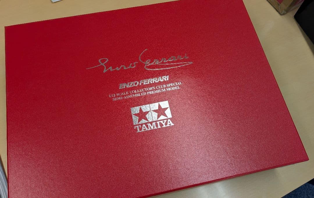 【新品】エンツォフェラーリ レッド TAMIYA 1/12コレクターズクラブ
