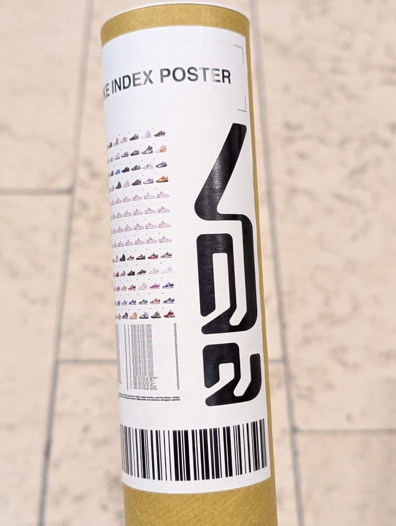 限定 Virgil Abloh 巨大ポスター AJ1 dunk 全169足