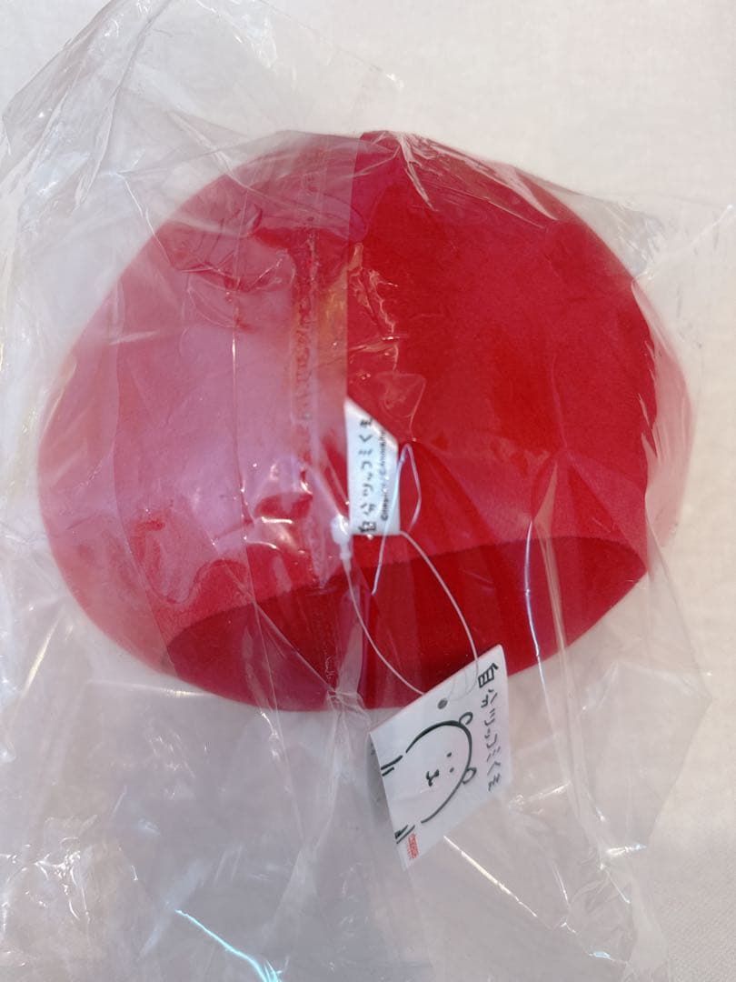 自分ツッコミくま　だるま ぬいぐるみ　Sサイズ　ナガノのくま