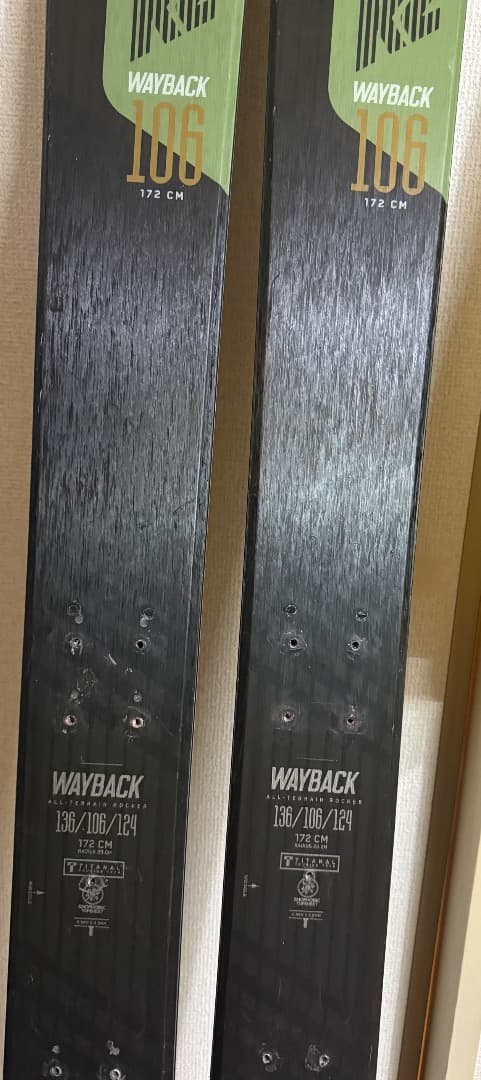 訳あり＞チューン済み K2 WAYBACK 106 スキー 172cm - メルカリ
