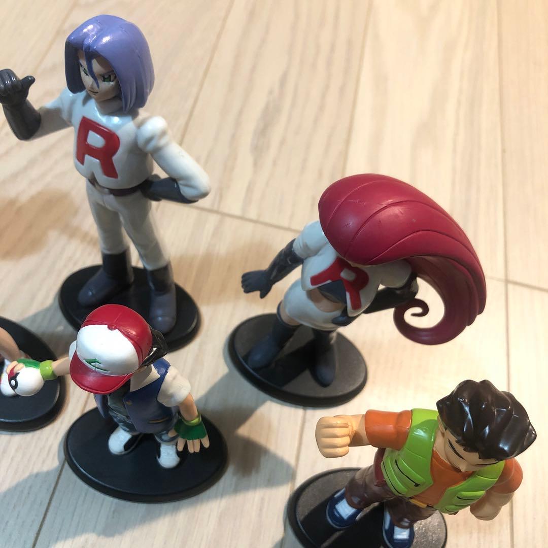 ポケモン 初期 フィギュア サトシ カスミ タケシ ジョーイ ロケット団