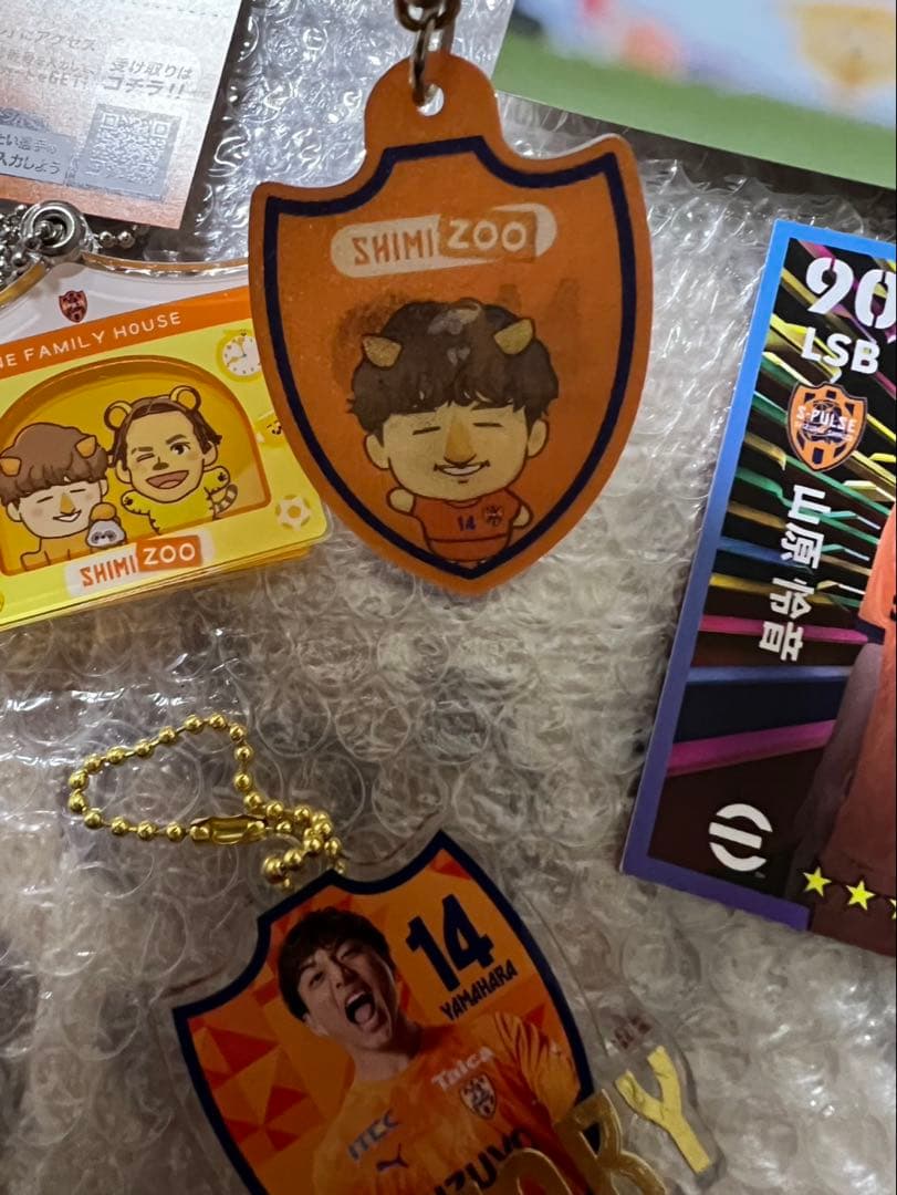 山原怜音サイン入り写真と応援グッズセット エスパルス - メルカリ