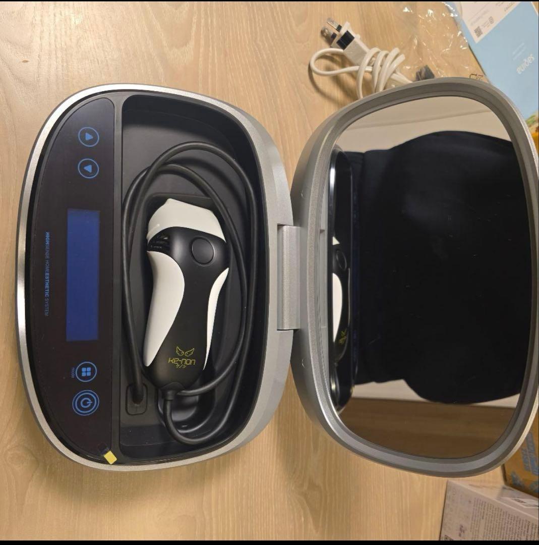 KE-NON 脱毛器 8.6J（美顔器カートレッジ付き）