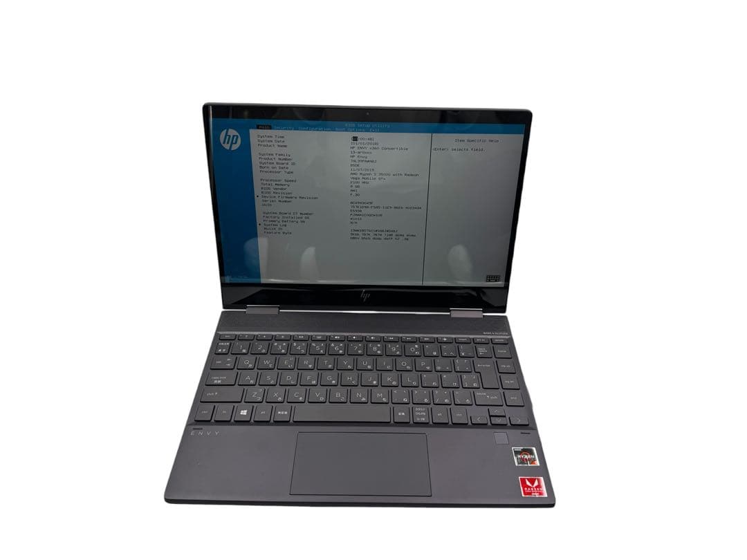 HPノートパソコン☆ジャンク☆ryzen5-3500U☆13-ar0074AU - メルカリ