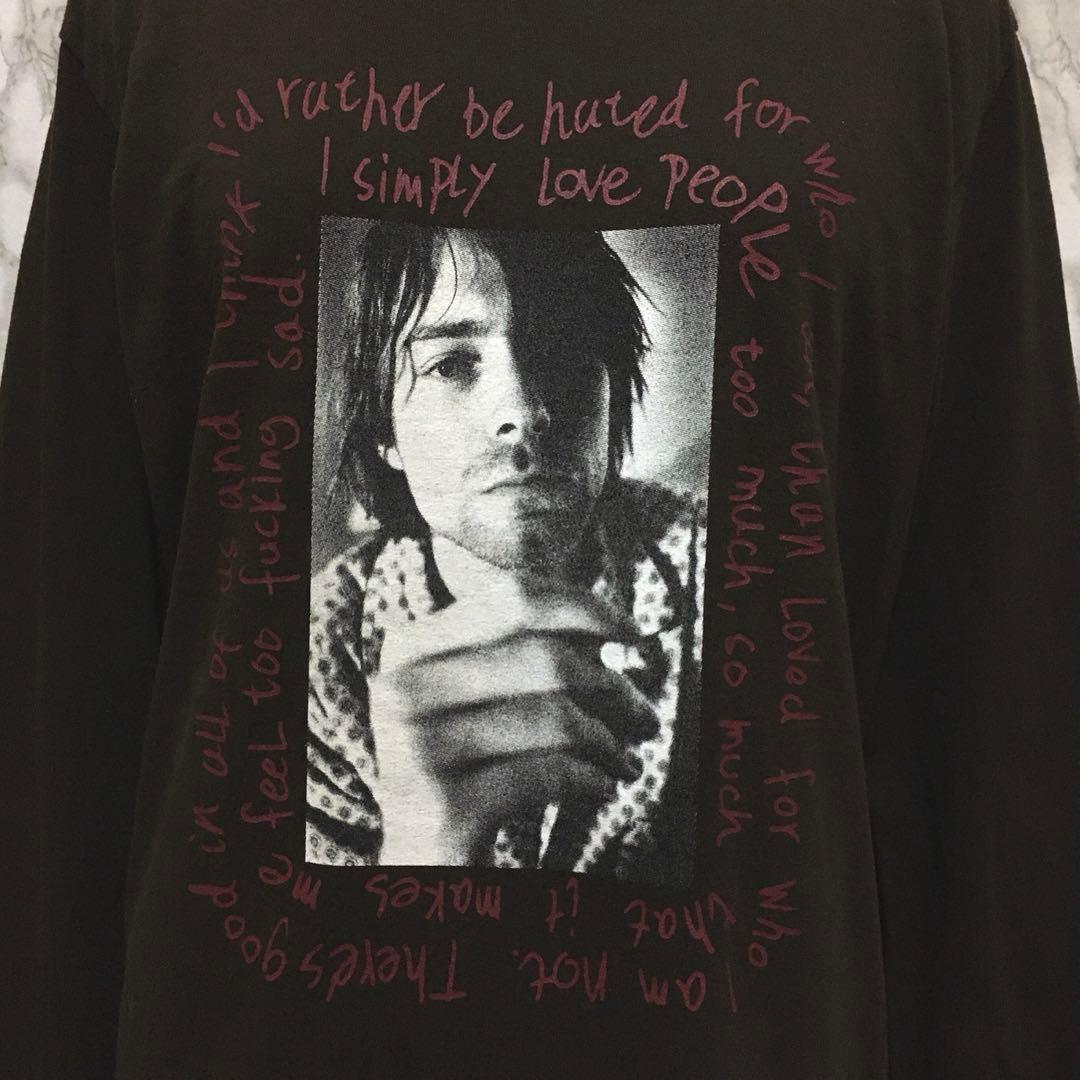 NIRVANA カートコバーン × X-girl ロンT グランジ - メルカリ