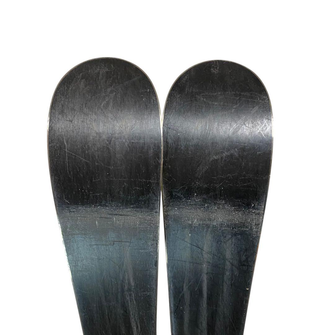 ≪サロモン≫スキー４点セット 板120cm ブーツ 23～23.5cm Jr規格