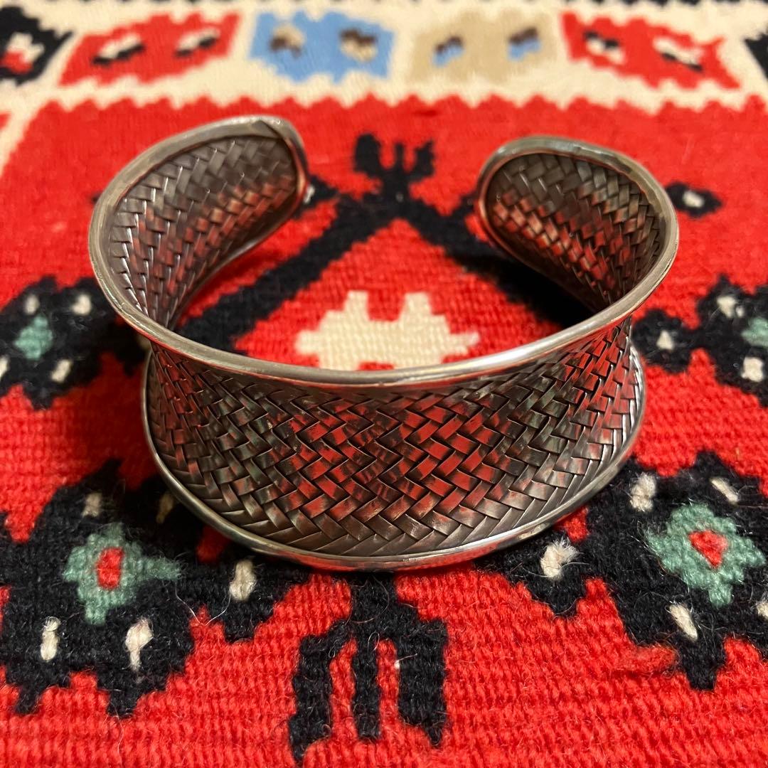 Y*様 カレンシルバー　バングル　男女兼用　⑧ 楽天市場】【送料無料】カレンシルバー カレン族バングル シルバー925