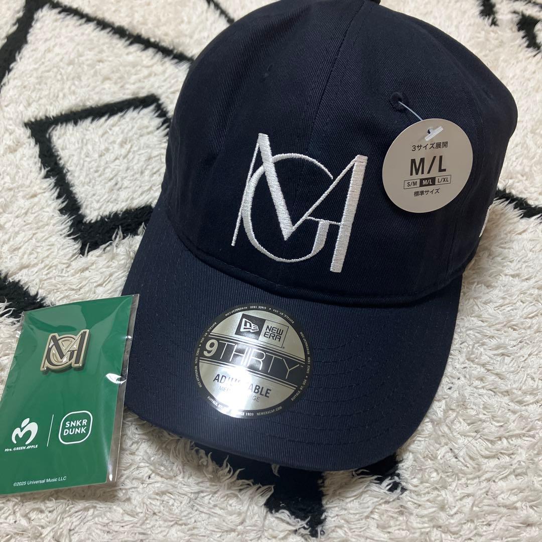 Mrs. GREEN APPLE ミセス ニューエラ ネイビー キャップ M/L - メルカリ