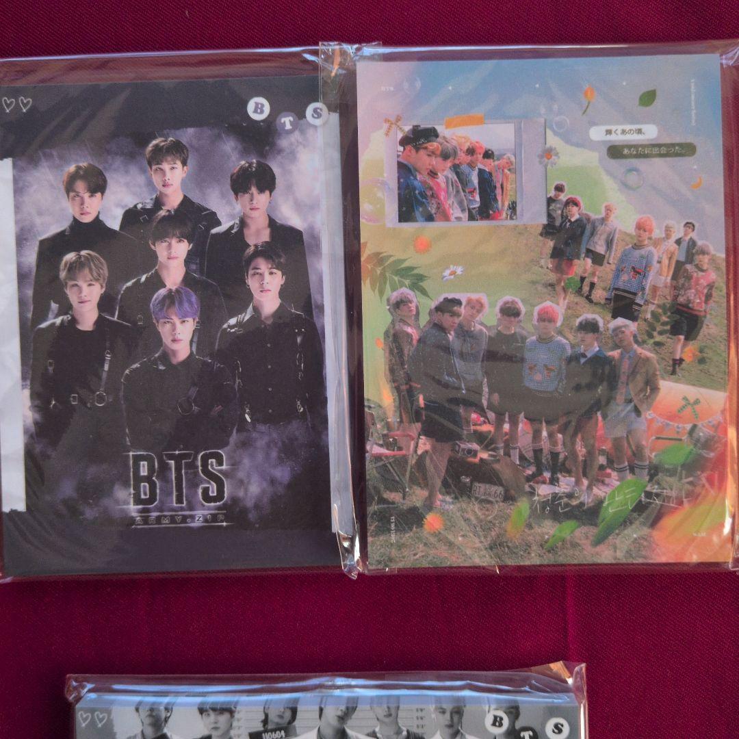 BTS メモ帳大 オール 韓国製作者様 バラ