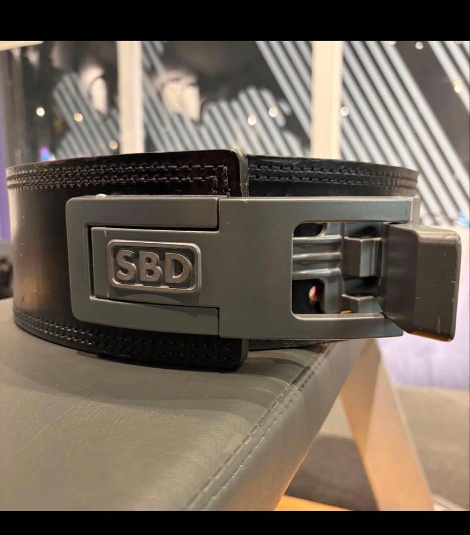 SBD パワーベルト 黒/赤 M 13mm パワーリフティングベルト - メルカリ