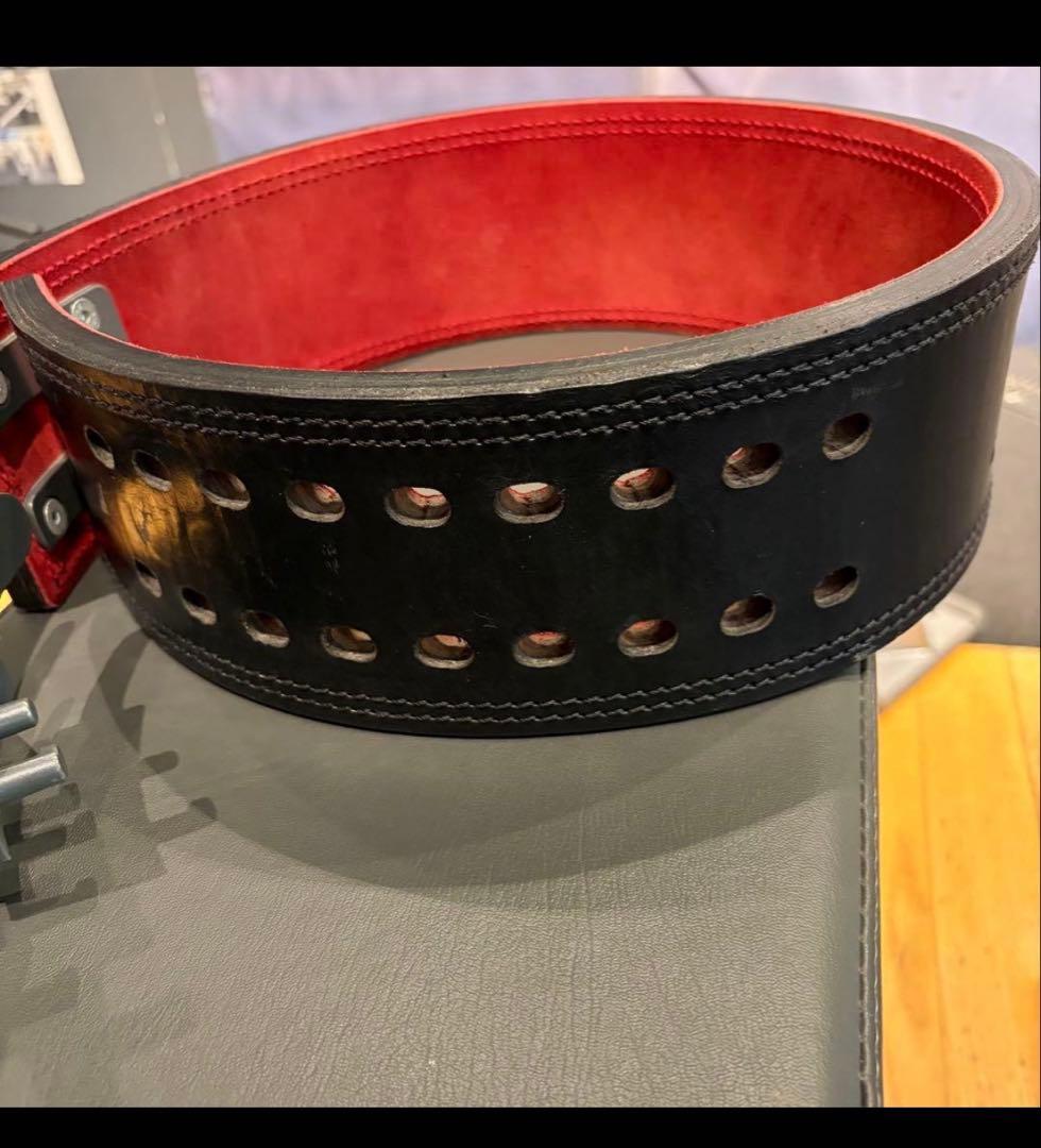 SBD パワーベルト 黒/赤 M 13mm パワーリフティングベルト - メルカリ