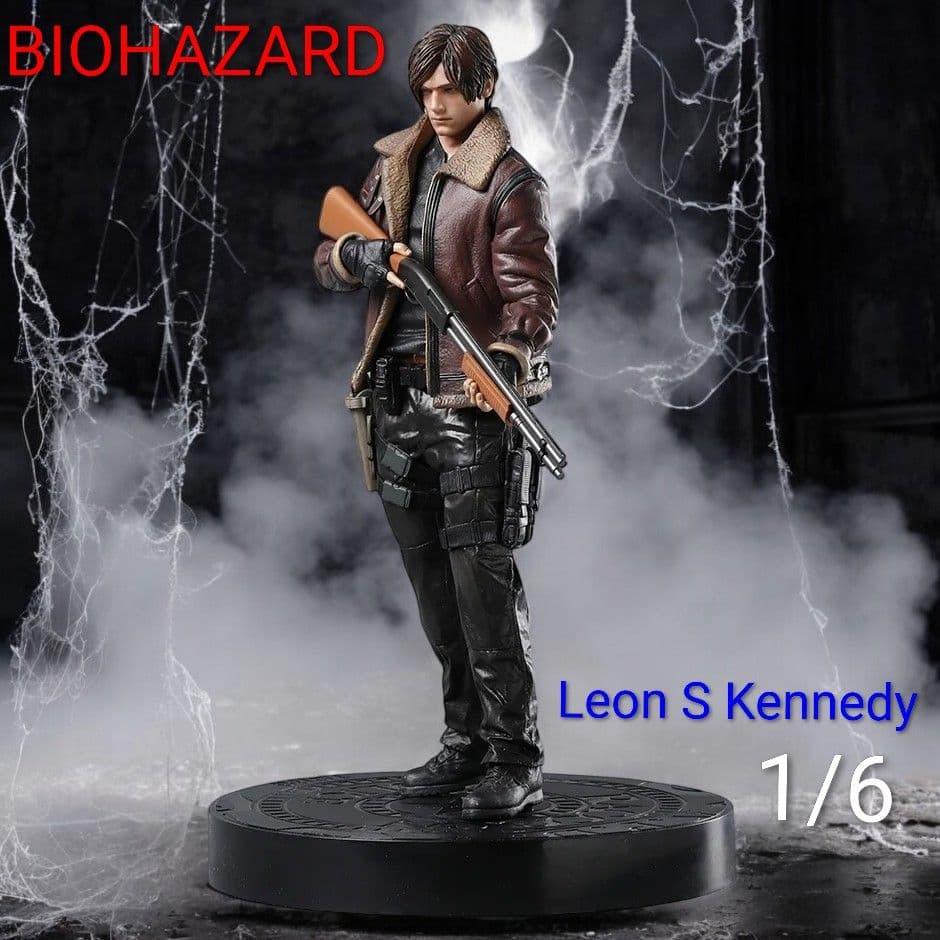 ★未使用 BIOHAZARD レオン 1/6 フィギュア バイオハザード ホラー Amazon.co.jp: VGM22 1/6スケールフィギュア バイオハザード6