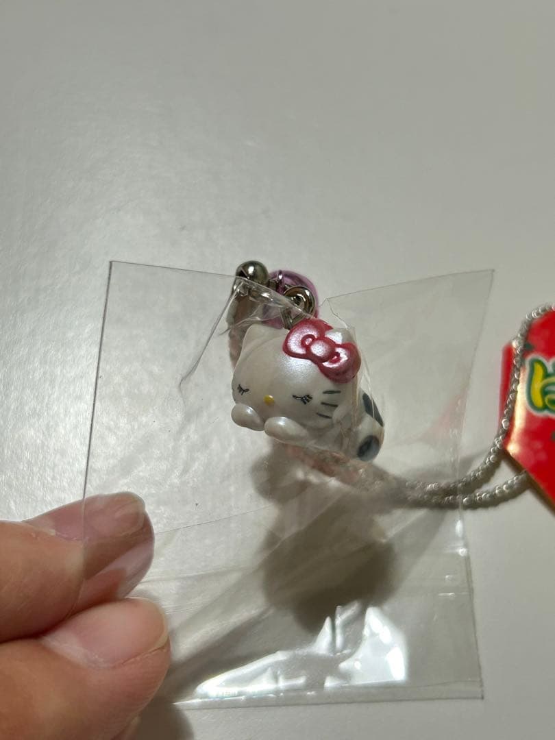 ご当地キティ 根付 栃木限定 ご当地キティ 根付け 栃木限定 いちご 銀