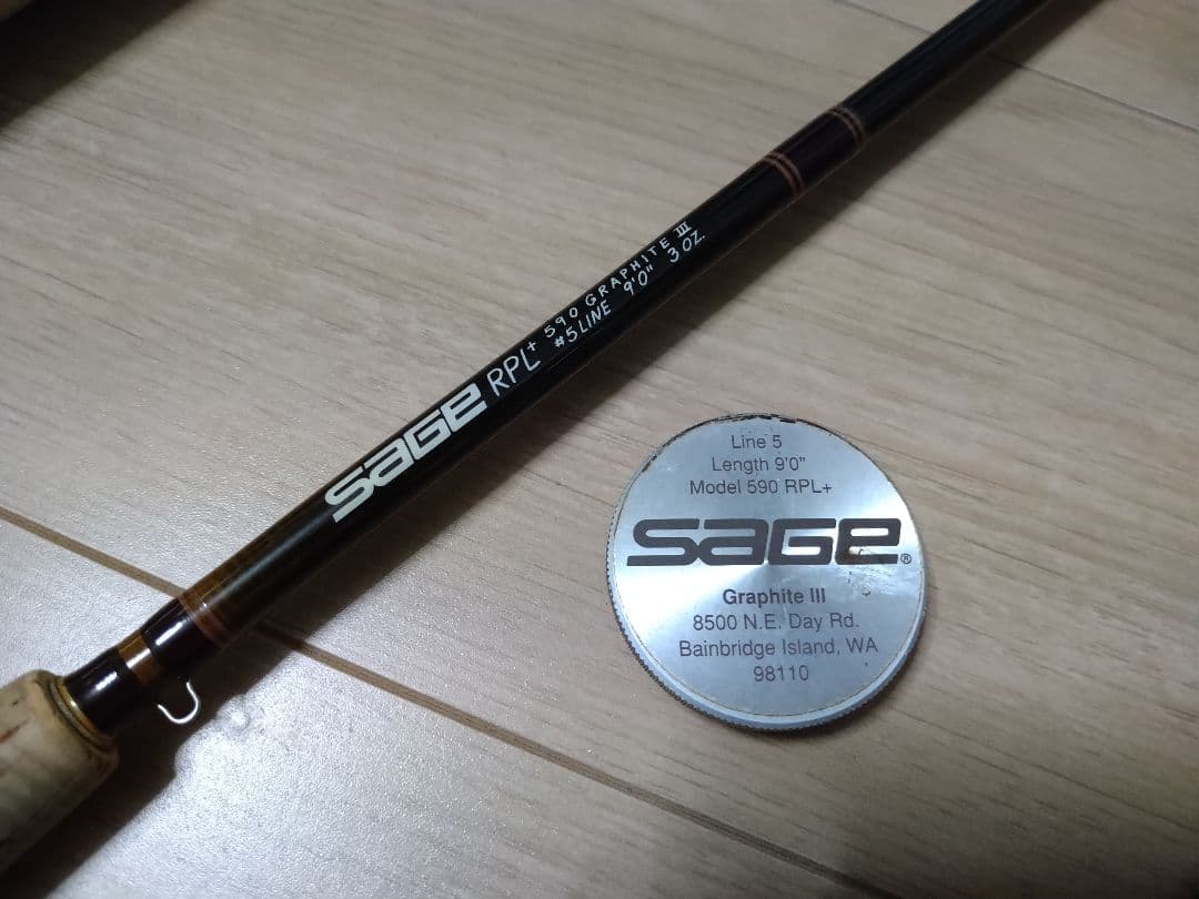 Sage 590 RPL+ フライロッド