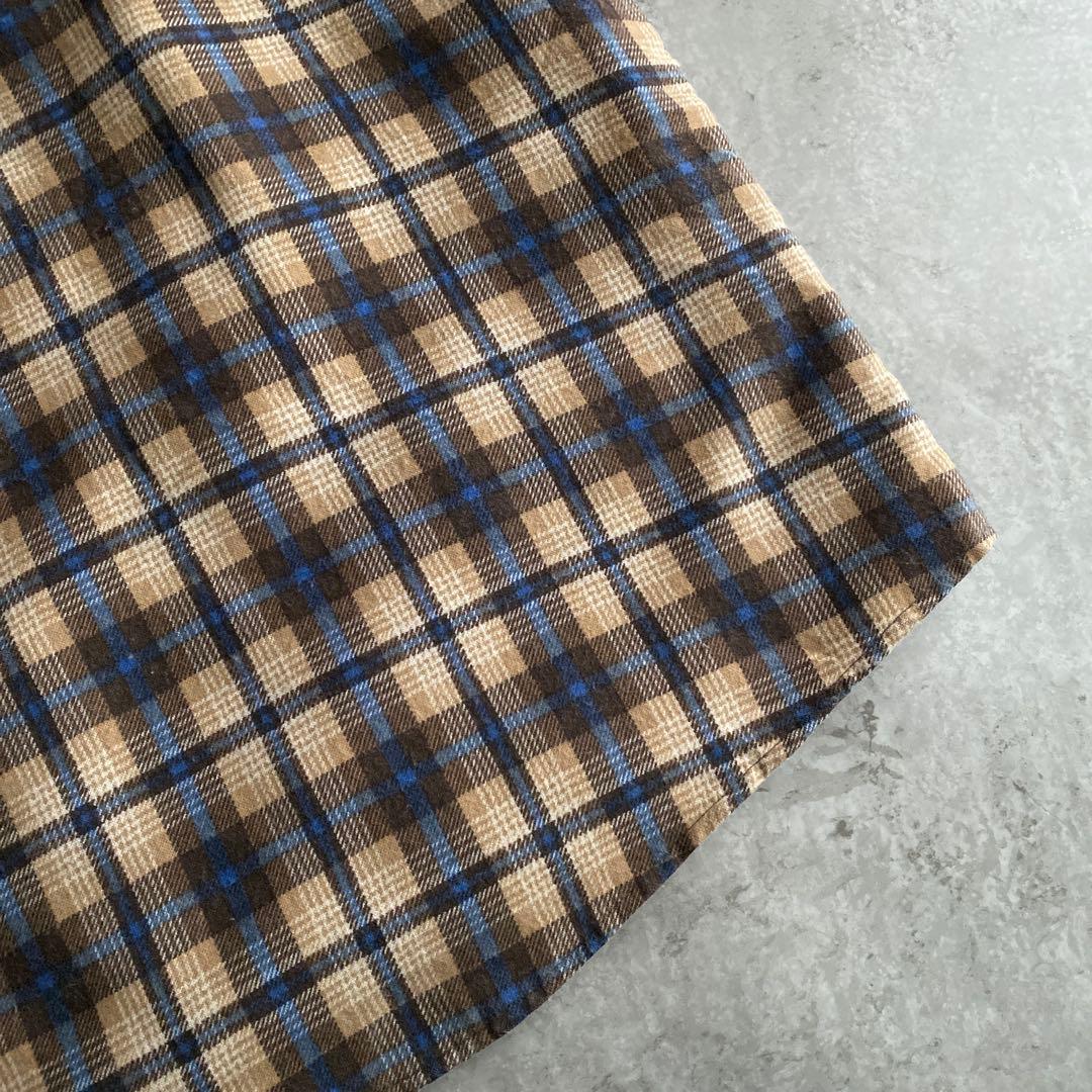 好配色 70s Sears キルティング オンブレ ネルシャツ USA製 XL - メルカリ