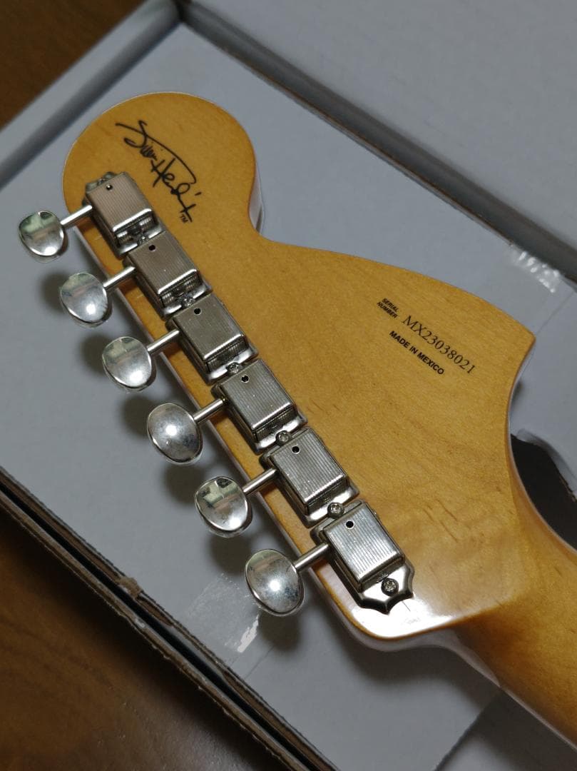 Fender MEX リバースラージヘッドネック stratocaster